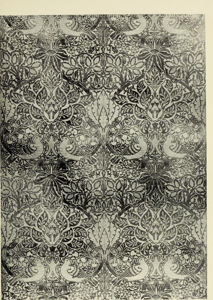 An illustration from William Morris, his art, his writings, and his public life : a record, 1898, leaf 142