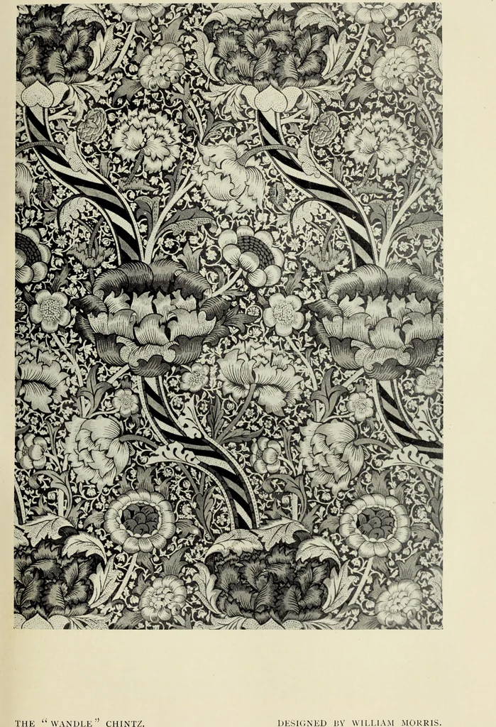 An illustration from William Morris, his art, his writings, and his public life : a record, 1898, leaf 154