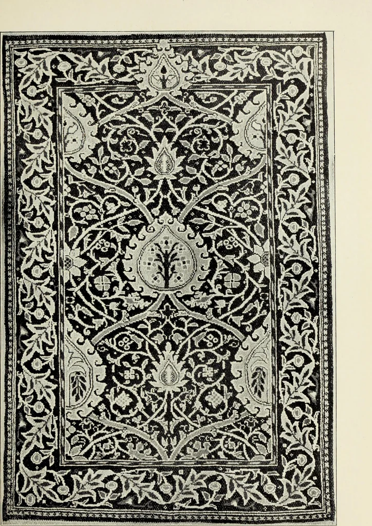 An illustration from William Morris, his art, his writings, and his public life : a record, 1898, leaf 168