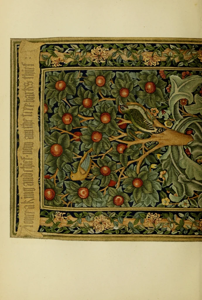 An illustration from William Morris, his art, his writings, and his public life : a record, 1898, leaf 183
