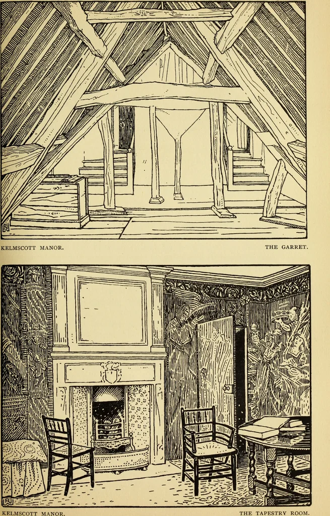 An illustration from William Morris, his art, his writings, and his public life : a record, 1898, leaf 278