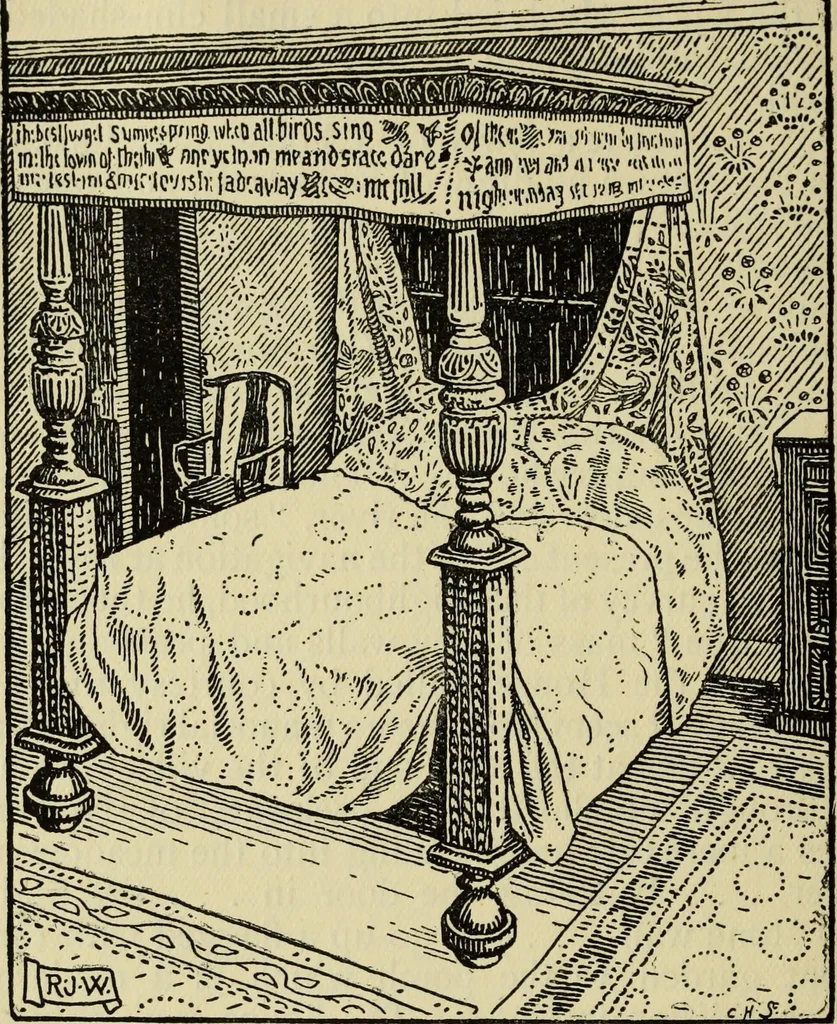 An illustration from William Morris, his art, his writings, and his public life : a record, 1898, leaf 281