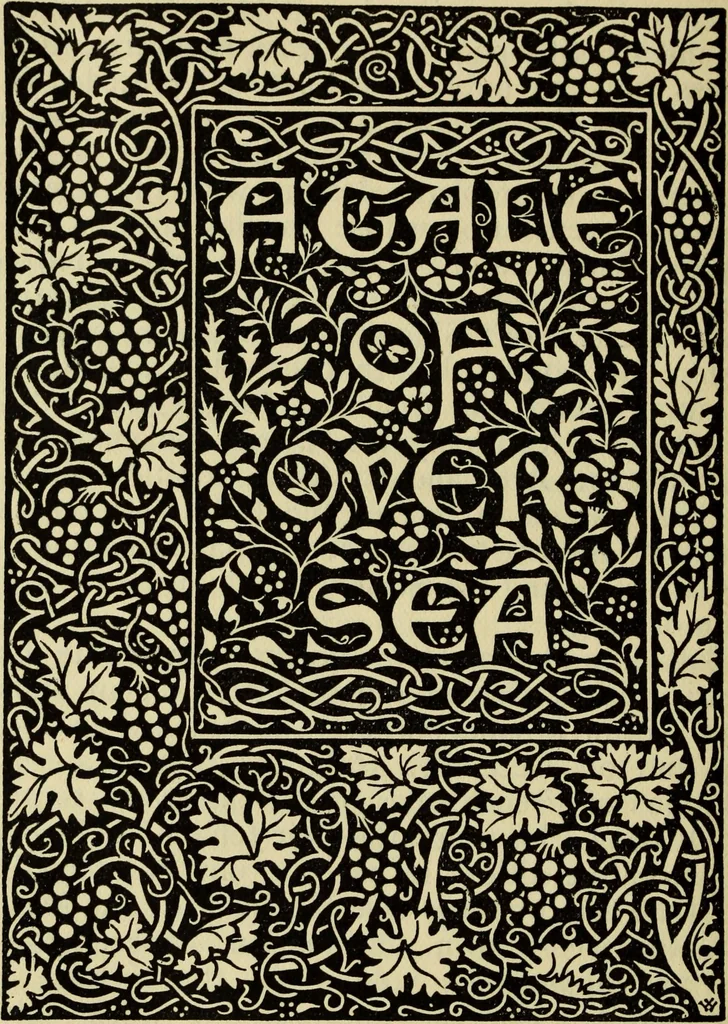 An illustration from William Morris, his art, his writings, and his public life : a record, 1898, leaf 497