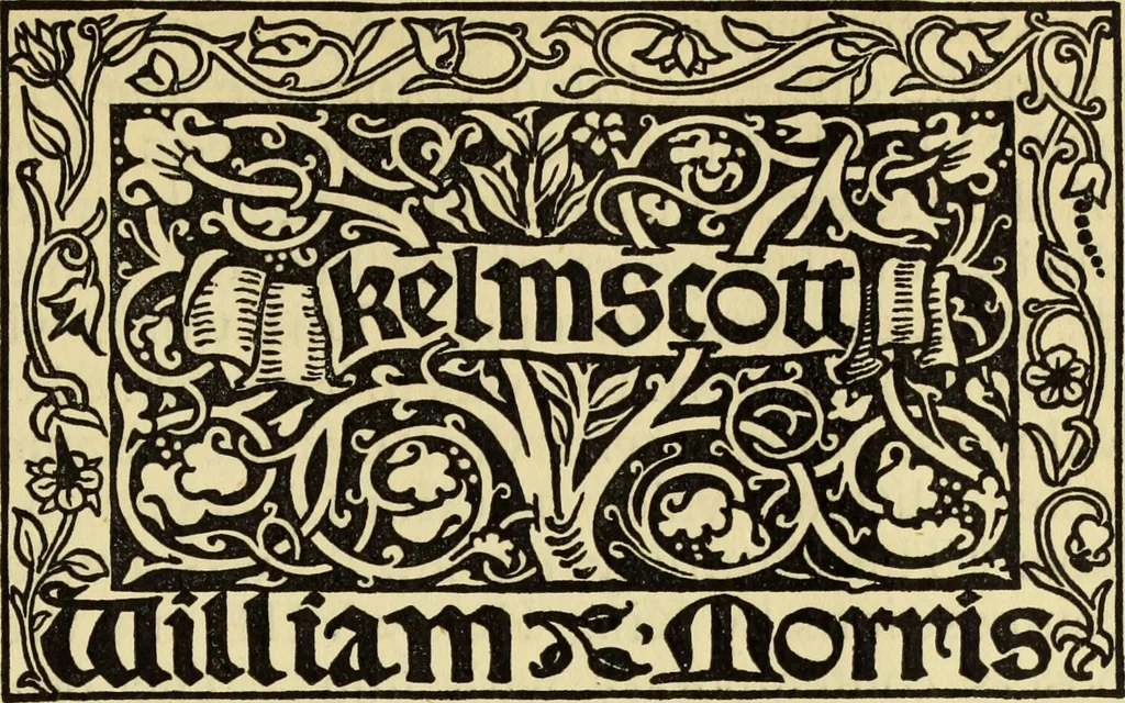 An illustration from William Morris, his art, his writings, and his public life : a record, 1898, leaf 508
