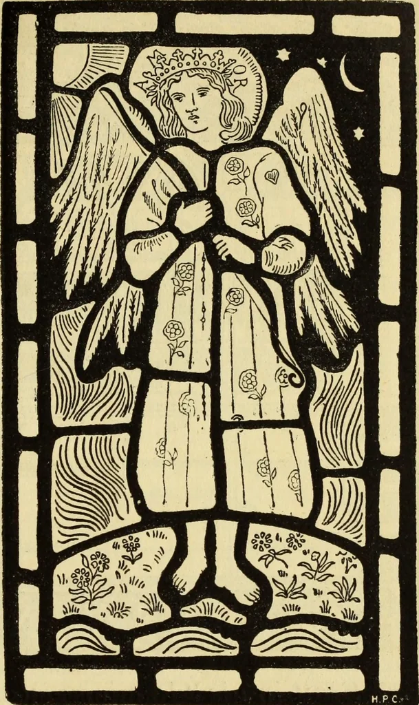 An illustration from William Morris, his art, his writings, and his public life : a record, 1898, leaf 66