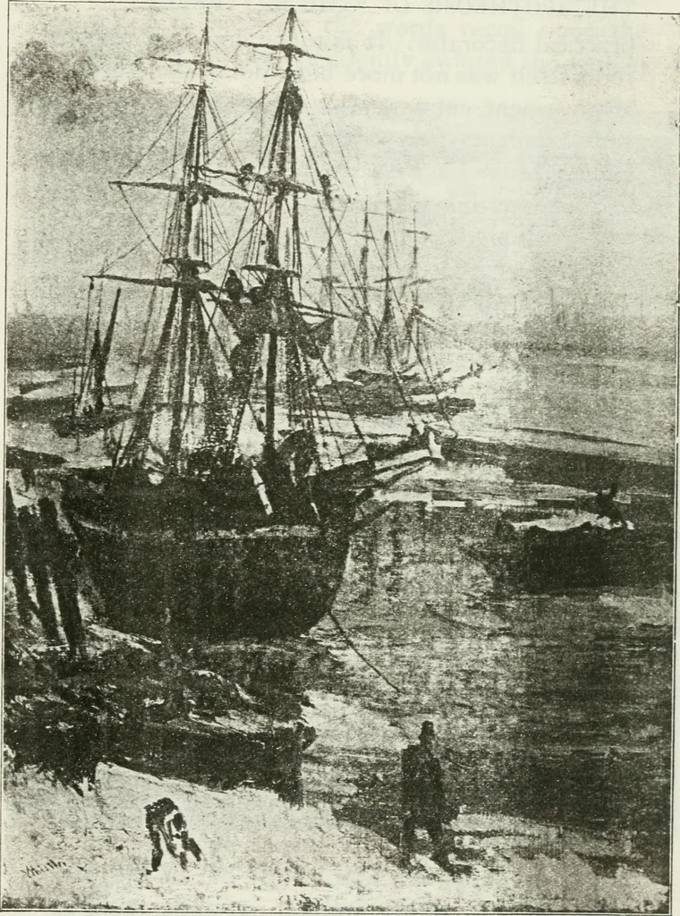 An illustration from William Morris to Whistler; papers and addresses on art and craft and the commonweal, 1911, leaf 284