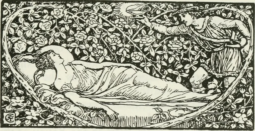 An illustration from William Morris to Whistler; papers and addresses on art and craft and the commonweal, 1911, leaf 64