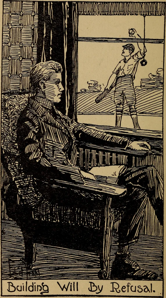 An illustration from Will-power, personal magnetism, memory-training, and success, 1921, leaf 17
