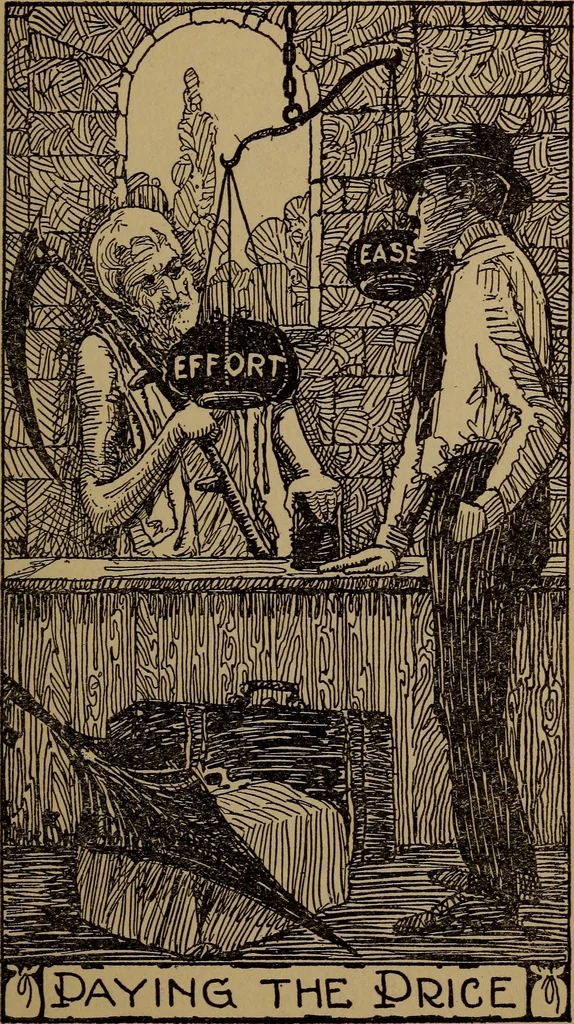 An illustration from Will-power, personal magnetism, memory-training, and success, 1921, leaf 42