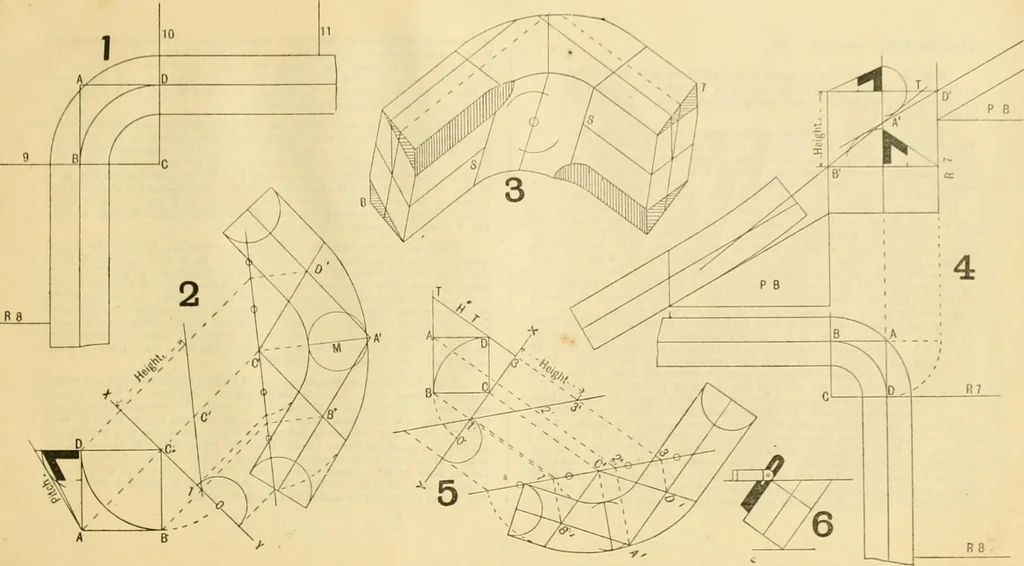 An illustration from Wilson’s Carpentry and joinery / by John Wilson, 1891, leaf 146