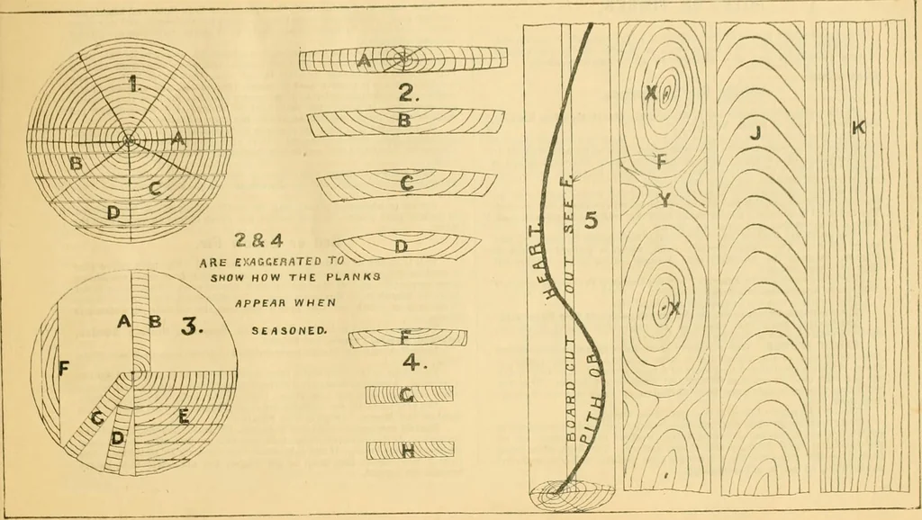 An illustration from Wilson’s Carpentry and joinery / by John Wilson, 1891, leaf 70