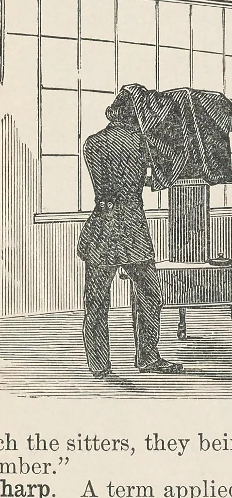 An illustration from Wilson's cyclopedic photography: a complete handbook of the terms, processes, formulae and appliances available in photography, arranged in cyclopedic form for ready reference, 1894, leaf 338