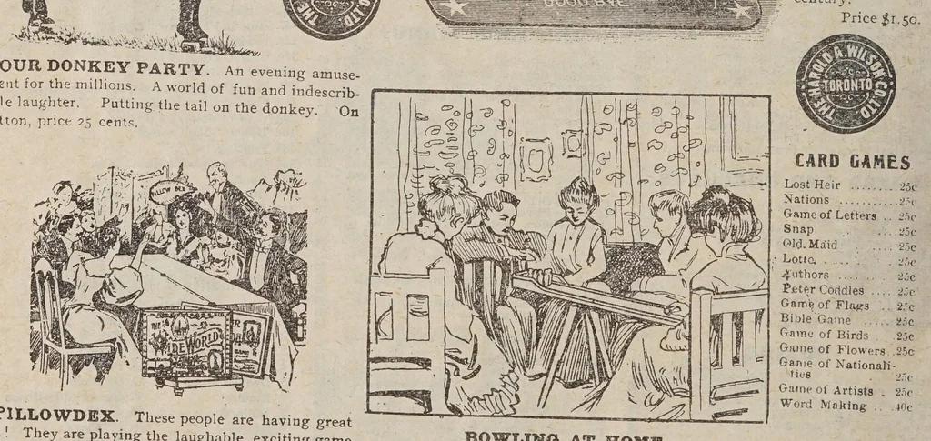 An illustration from Wilson's winter sports toys and games : catalogue no. 30, 1903-1904, 1903, leaf 48