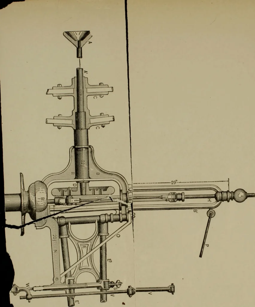 An illustration from The windmill as a prime mover, 1885, leaf 131