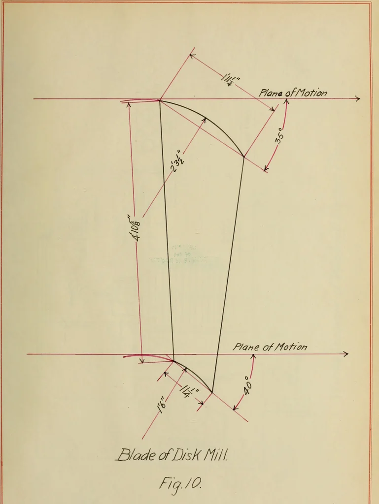 An illustration from Windmill electric plants, 1909, leaf 106