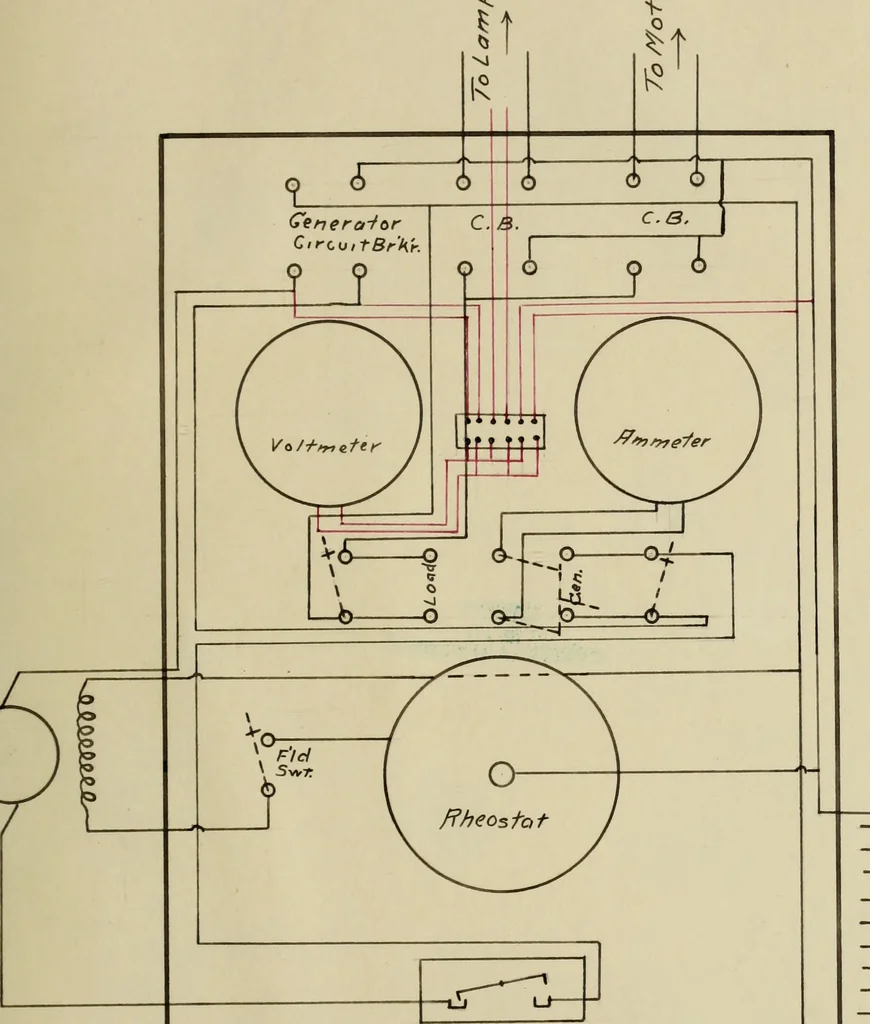 An illustration from Windmill electric plants, 1909, leaf 112