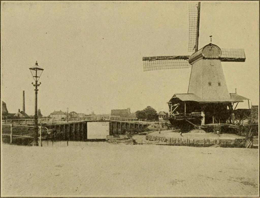 An illustration from Windmills, picturesque and historic : the Motors of the past / by F.H. Shelton, 1919, leaf 17
