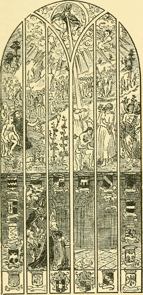 An illustration from Windows; a book about stained & painted glass, 1897, leaf 102