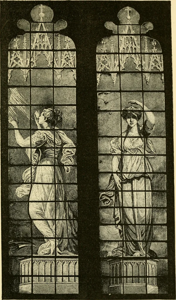 An illustration from Windows; a book about stained & painted glass, 1897, leaf 106