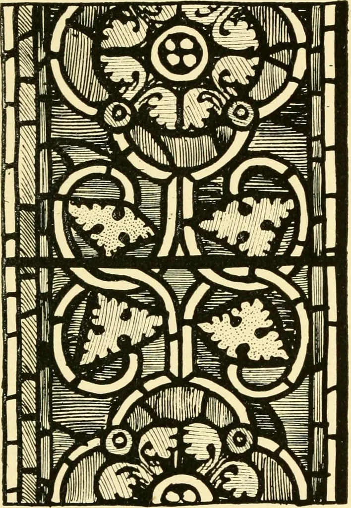 An illustration from Windows; a book about stained & painted glass, 1897, leaf 142
