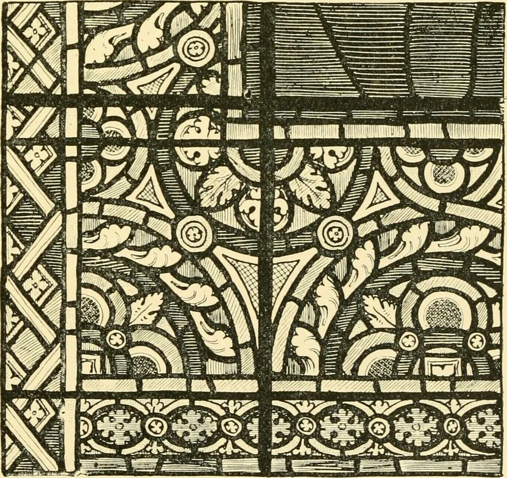 An illustration from Windows; a book about stained & painted glass, 1897, leaf 146