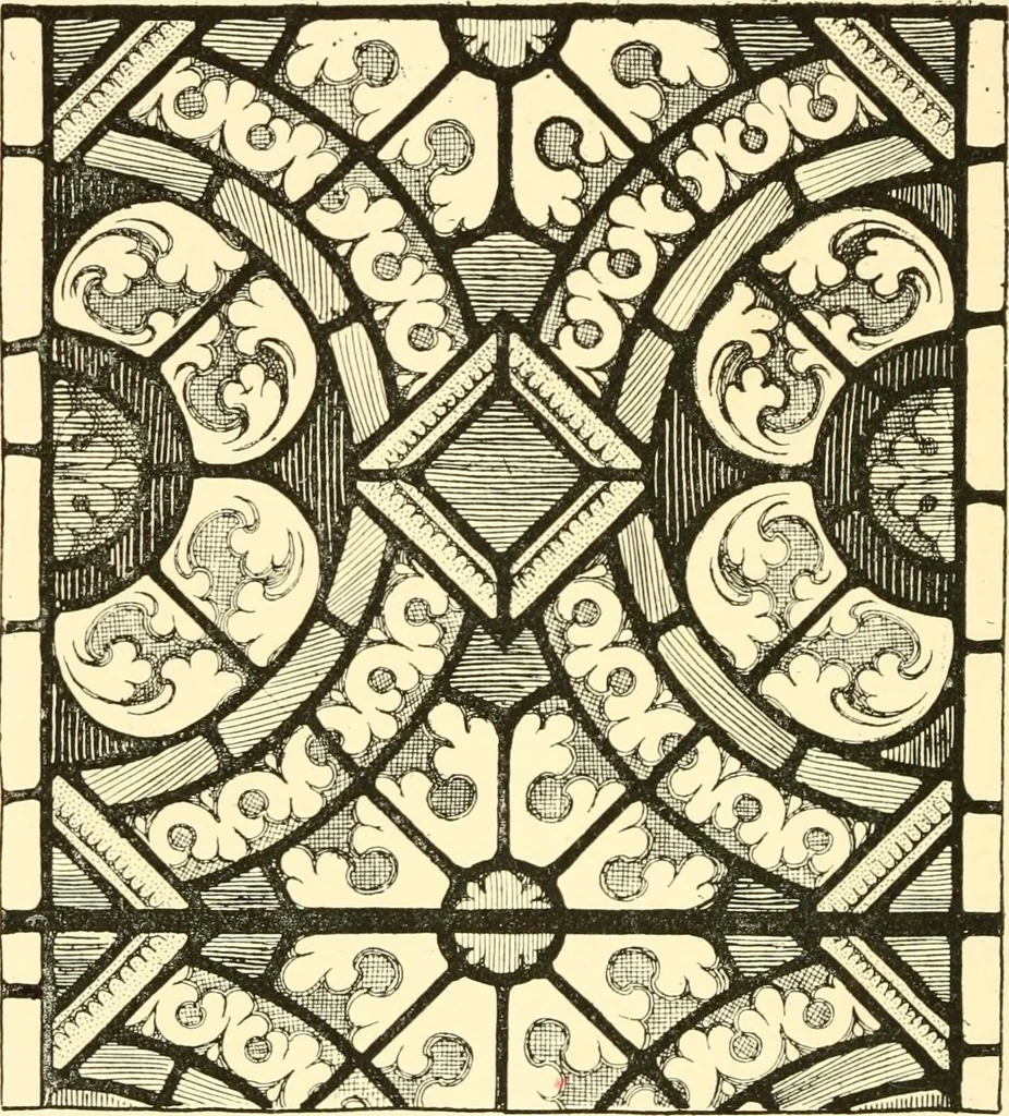 An illustration from Windows; a book about stained & painted glass, 1897, leaf 149