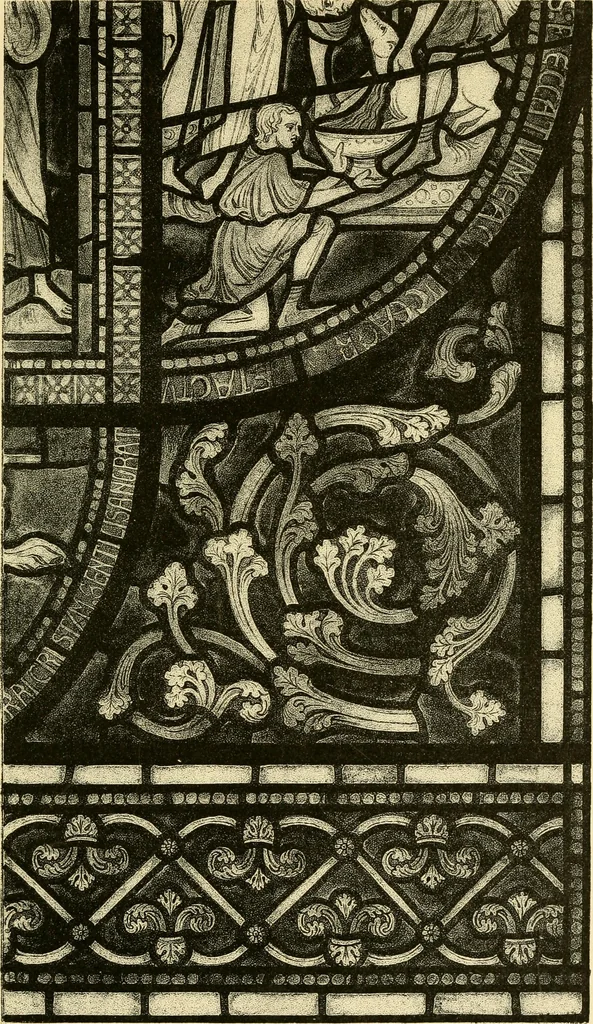 An illustration from Windows; a book about stained & painted glass, 1897, leaf 160