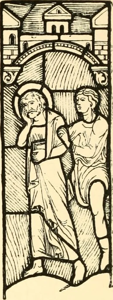 An illustration from Windows; a book about stained & painted glass, 1897, leaf 163