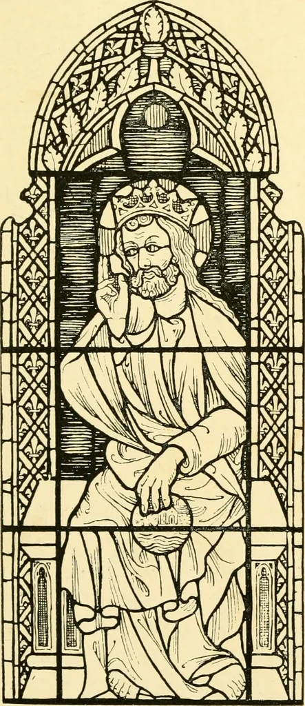 An illustration from Windows; a book about stained & painted glass, 1897, leaf 164