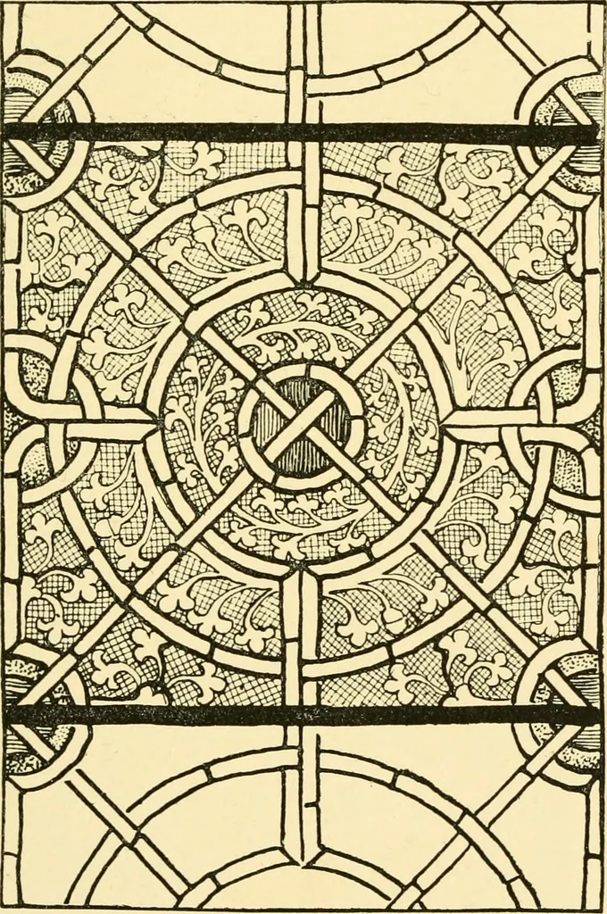 An illustration from Windows; a book about stained & painted glass, 1897, leaf 166