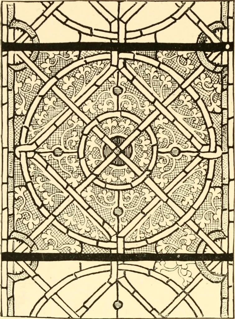 An illustration from Windows; a book about stained & painted glass, 1897, leaf 167