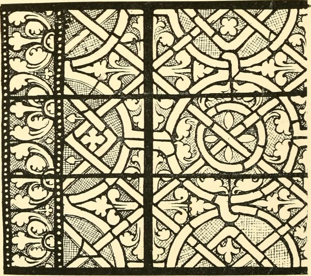 An illustration from Windows; a book about stained & painted glass, 1897, leaf 167