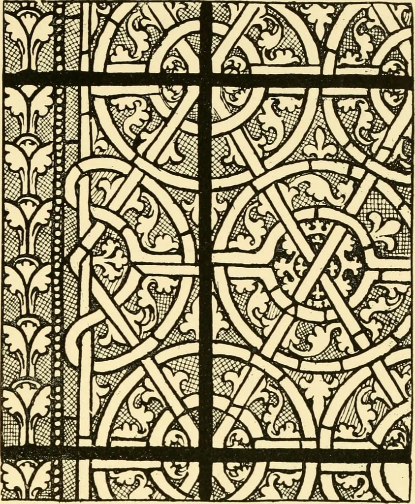An illustration from Windows; a book about stained & painted glass, 1897, leaf 168