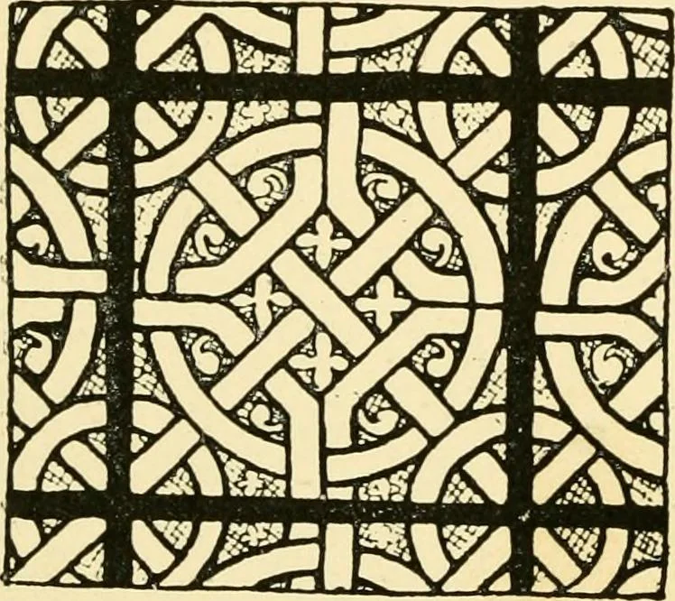 An illustration from Windows; a book about stained & painted glass, 1897, leaf 168