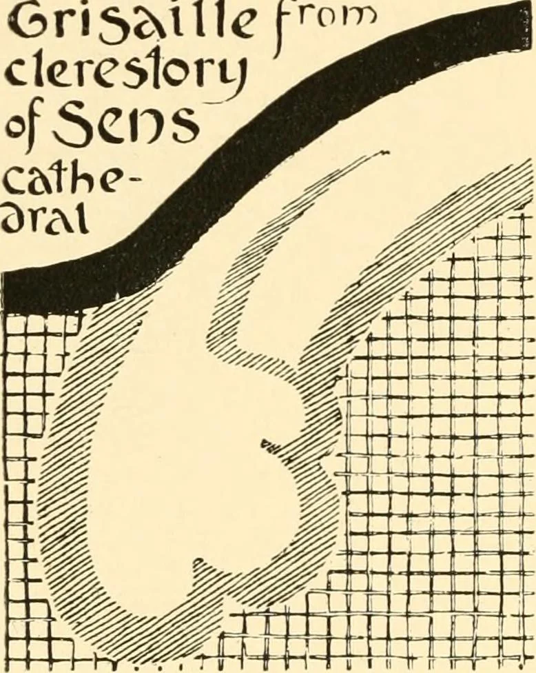 An illustration from Windows; a book about stained & painted glass, 1897, leaf 169