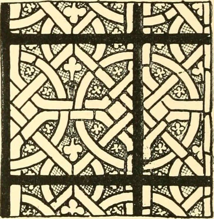 An illustration from Windows; a book about stained & painted glass, 1897, leaf 169