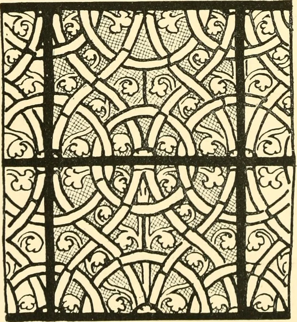 An illustration from Windows; a book about stained & painted glass, 1897, leaf 169