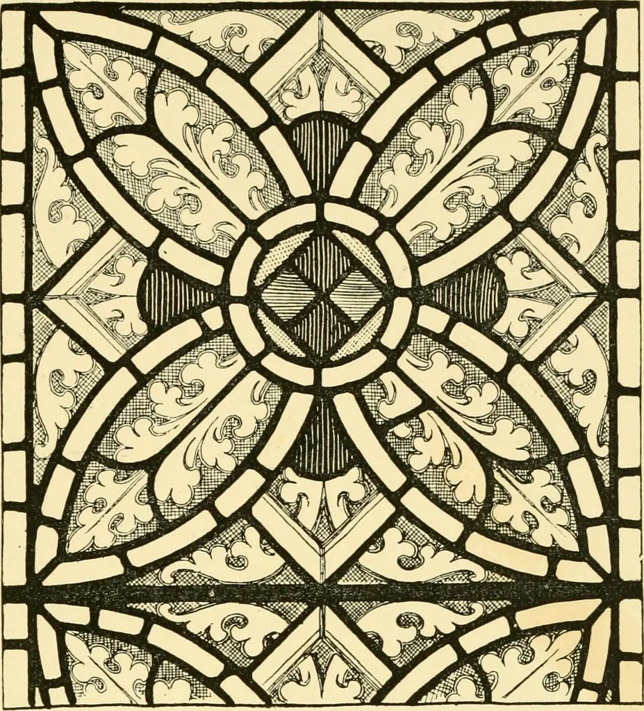 An illustration from Windows; a book about stained & painted glass, 1897, leaf 170