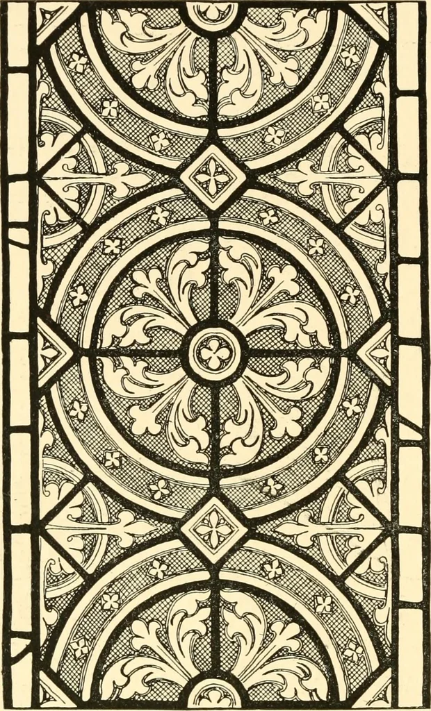 An illustration from Windows; a book about stained & painted glass, 1897, leaf 171