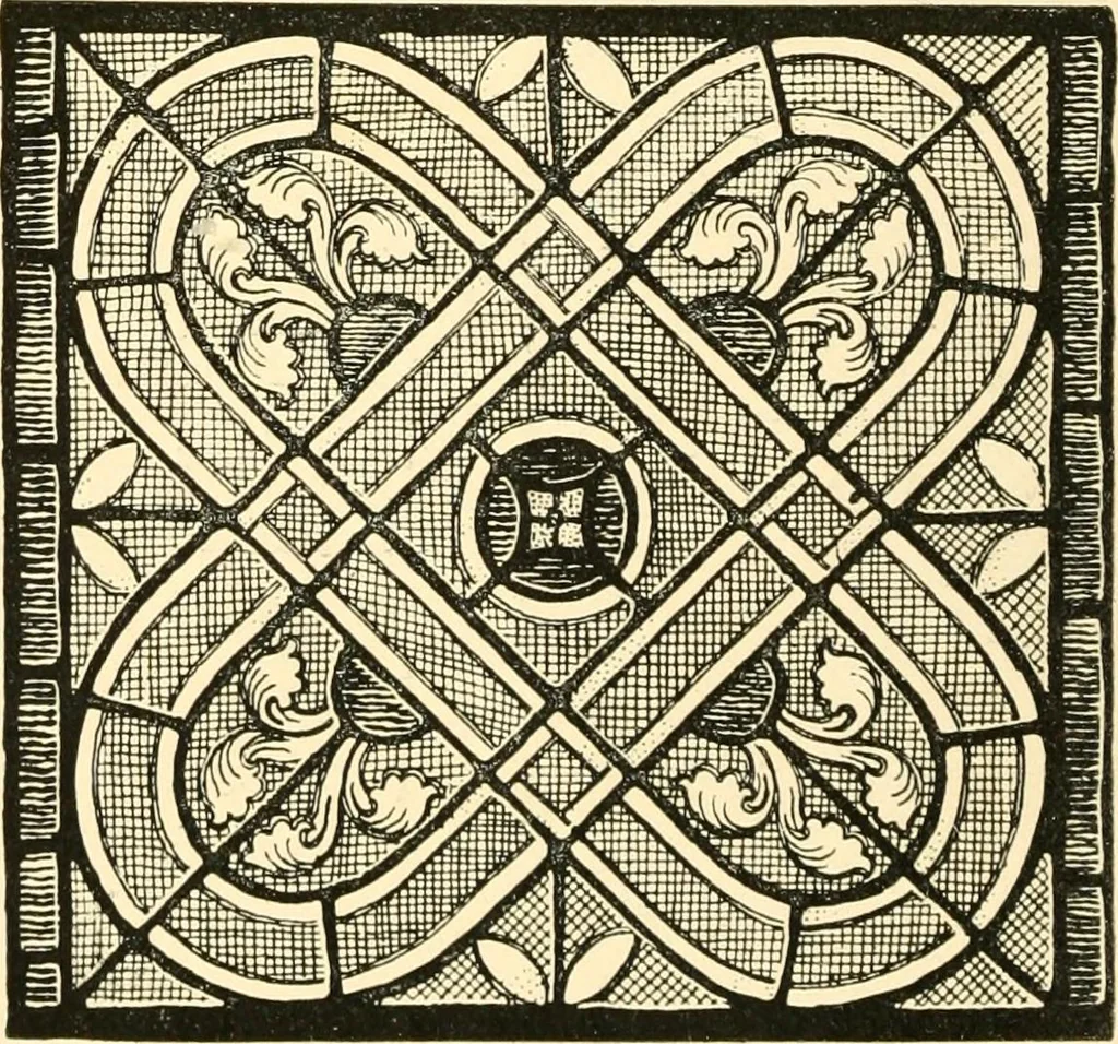 An illustration from Windows; a book about stained & painted glass, 1897, leaf 171