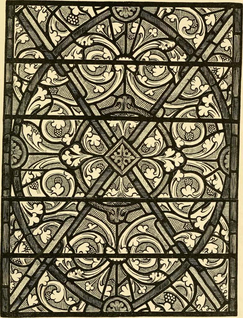 An illustration from Windows; a book about stained & painted glass, 1897, leaf 172