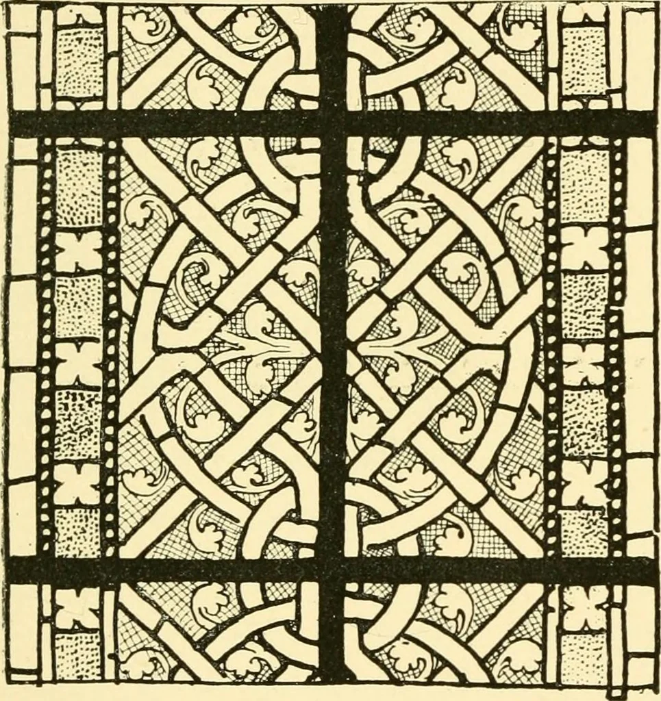An illustration from Windows; a book about stained & painted glass, 1897, leaf 174
