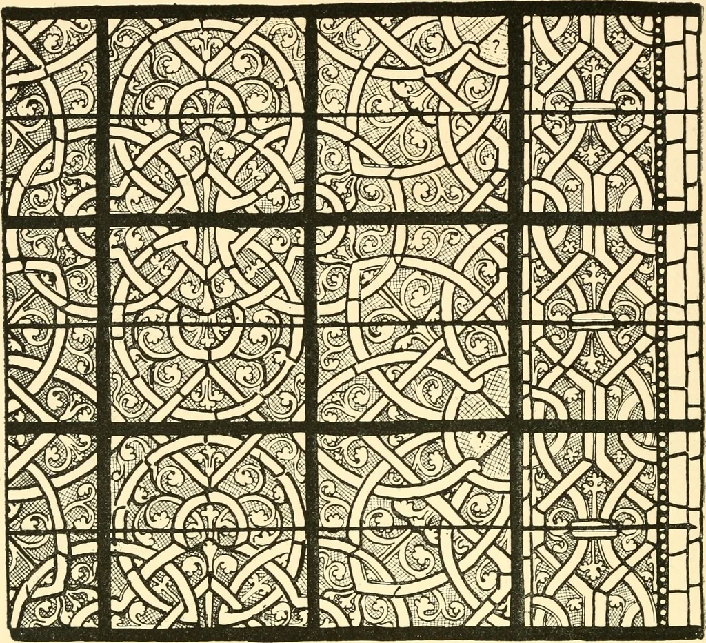 An illustration from Windows; a book about stained & painted glass, 1897, leaf 175