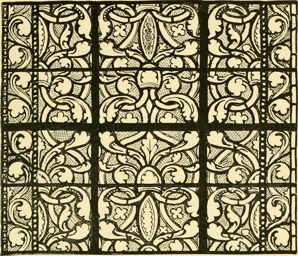 An illustration from Windows; a book about stained & painted glass, 1897, leaf 176