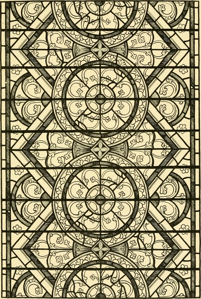 An illustration from Windows; a book about stained & painted glass, 1897, leaf 178