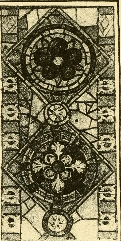 An illustration from Windows; a book about stained & painted glass, 1897, leaf 184