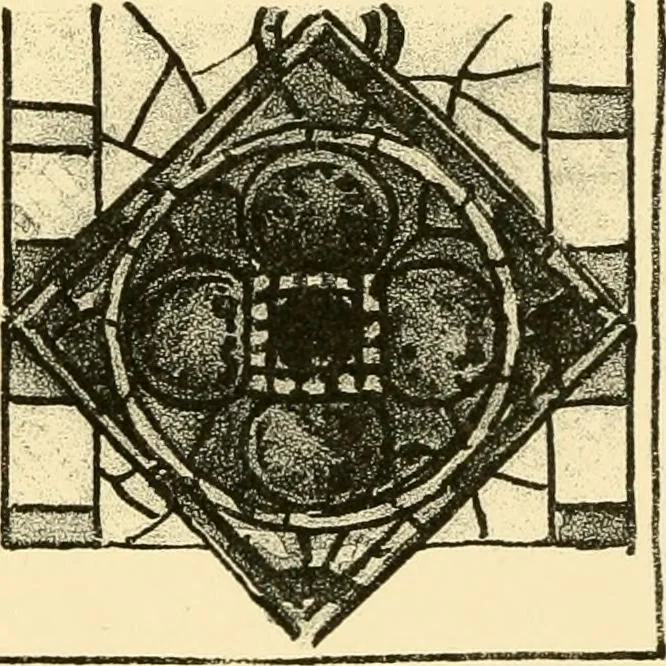 An illustration from Windows; a book about stained & painted glass, 1897, leaf 184