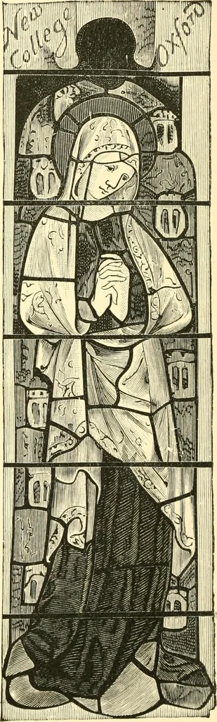 An illustration from Windows; a book about stained & painted glass, 1897, leaf 187
