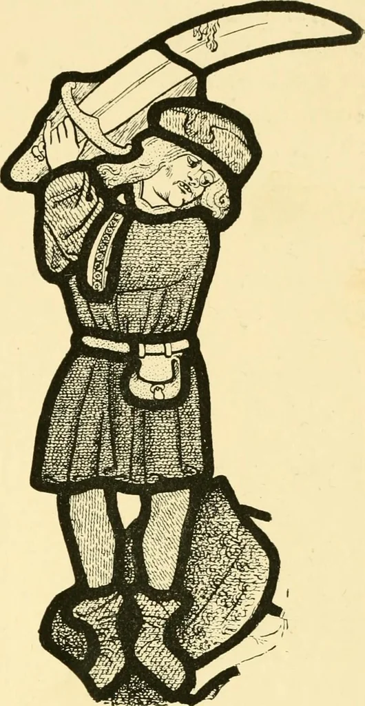An illustration from Windows; a book about stained & painted glass, 1897, leaf 188