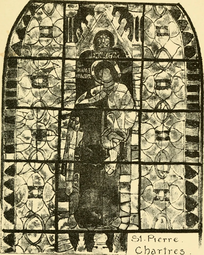 An illustration from Windows; a book about stained & painted glass, 1897, leaf 190